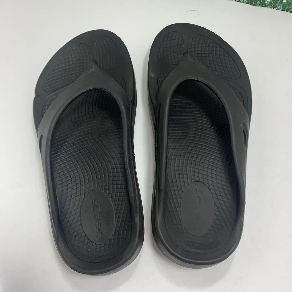 Oofos Slip-On Slides Thonged Comfort Sandals Size 6 Women’s